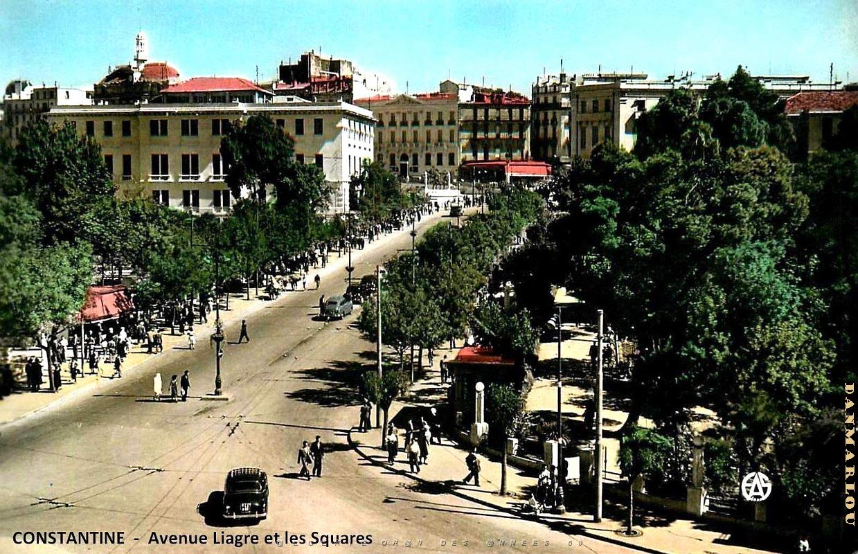 Constantine - Avenue Liagre et les Squares.jpg